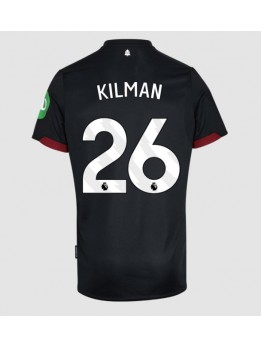 West Ham United Max Kilman #26 Auswärtstrikot 2024-25 Kurzarm